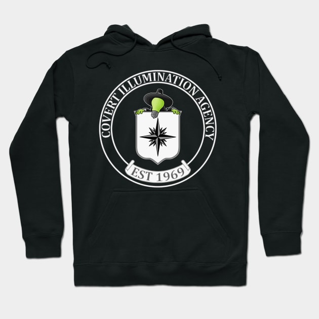 Covert Illumination Agency Hoodie by Walters Wares